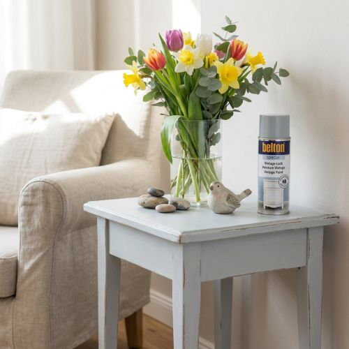 Tinta spray, cinza claro vintage, estilo shabby chic, 400ml | Floristik24.pt