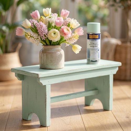 Tinta spray, verde claro vintage, estilo shabby chic, 400ml | Floristik24.pt