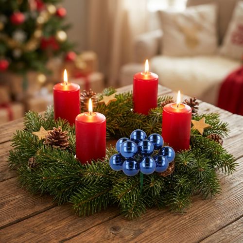 Itens Mini enfeites de Natal em arame, frutinhas espelhadas, 20 mm, 140 peças