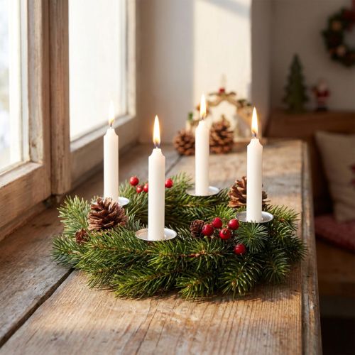 Itens Velas de boneca 10mm Velas Wiedemann brancas 65/10 50 peças