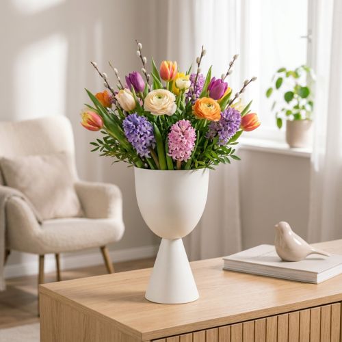 Troféu, design simples, decoração de alta qualidade para interiores modernos, 29 cm | Floristik24.pt