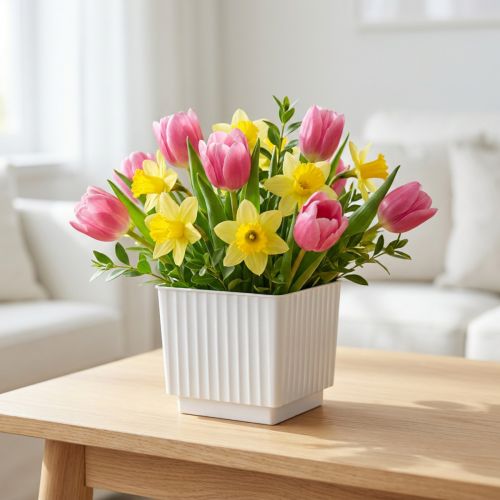 Cubos para espuma floral 6,5cm branco 20 un | Floristik24.pt