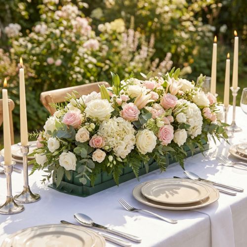Itens Decoração floral em espuma super com tiras adesivas 2 peças