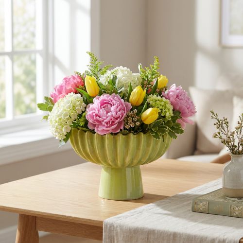 Itens Tigela de cerâmica, design elegante para decoração de mesa e acessório doméstico com estilo, 21 cm
