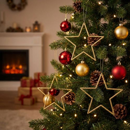 Estrelas decorativas para