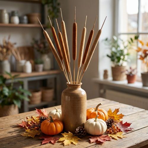 Bulbo de palheta mix de palhetas decorativas naturais 70cm 100 un | Floristik24.pt