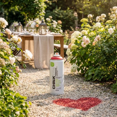 Spray de marcação em tinta giz vermelha spray Montana 400ml | Floristik24.pt