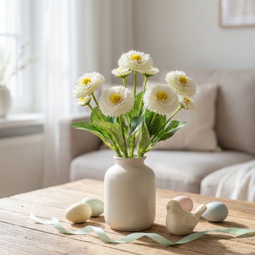 Bellisbund branco 22cm 4pcs | Floristik24.pt