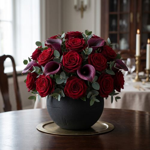 Itens Plug-in de bola de espuma floral preto Ø20cm