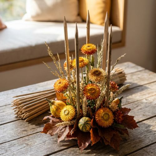 Palitos partidos 50cm natural 100 peças | Floristik24.pt
