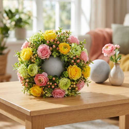 Itens Bola de espuma floral espuma floral seca cinza Ø7cm 20 un
