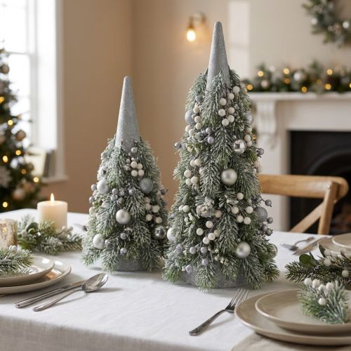 Itens Cone de espuma floral massa floral seca H40cm 2 pcs