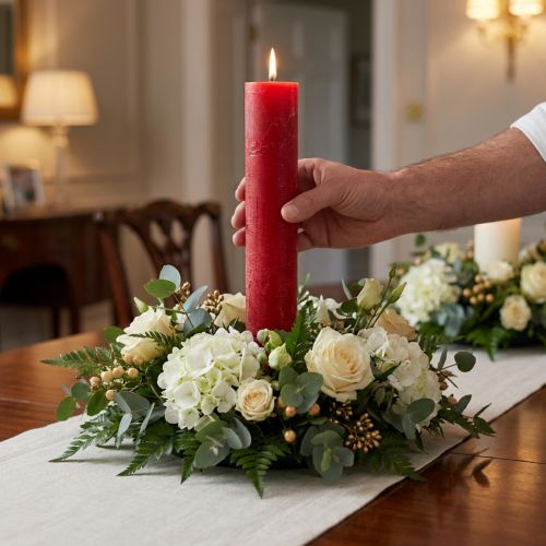 Itens Velas grandes Velas em bastão coloridas 50x300mm 4uds