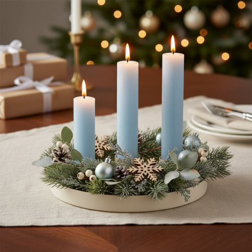 Castiçais magnéticos para velas cônicas grossas (4 cm), 4 peças | Floristik24.pt