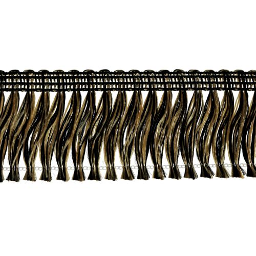 Franja borda franja cabelo franja ouro preto 4cm L25m