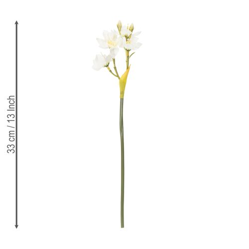 Itens Ramo de narciso para arranjos de casamento sazonais, lindo, 33 cm, 6 peças