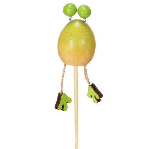 Itens Estacas decorativas em forma de sapo para vasos de plantas na primavera ou no verão, 34 cm, 6 peças.