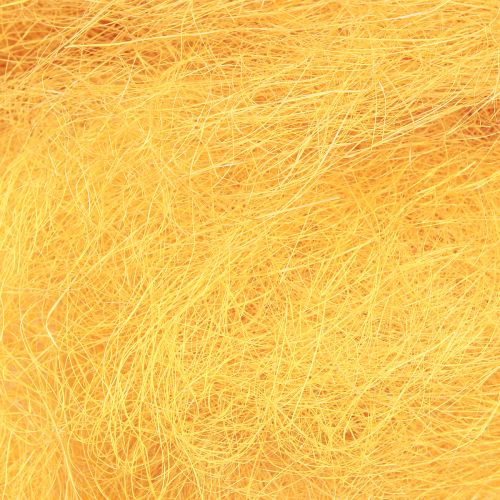 Itens Decoração de primavera, amarelo sisal, lã de sisal 300g