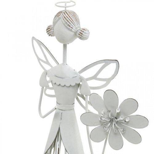 Itens Decoração de primavera, fada das flores, lanterna de metal, fada das flores com flores 34,5 cm