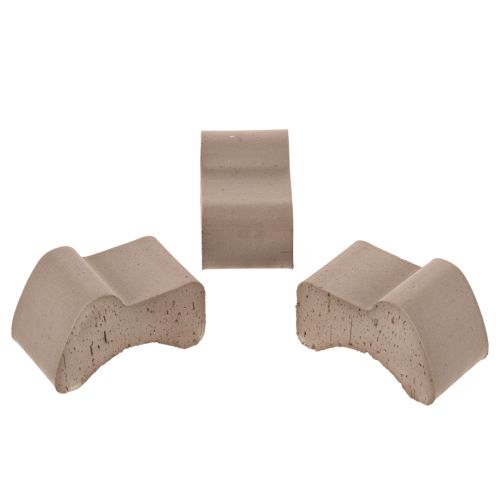 Suporte para vaso de flores, elevador prático, acessório para vasos em varandas e terraços, 7 cm, 3 peças comprar | Floristik24.pt
