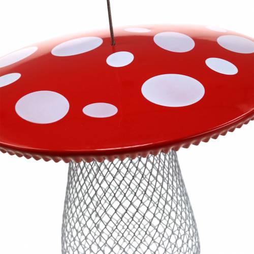 Floristik24 Cogumelo alimentar para pendurar metal Ø22cm H20cm