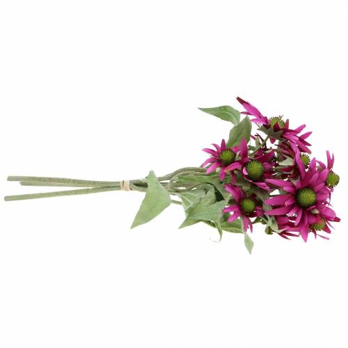 Floristik24 Echinacea flor urze artificial 45cm 3pcs
