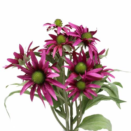 Floristik24 Echinacea flor urze artificial 45cm 3pcs