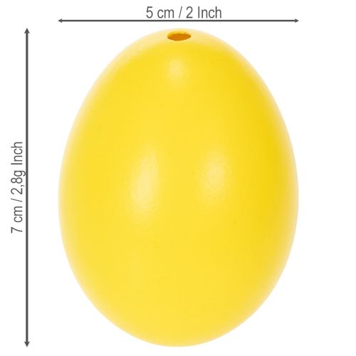 Itens Decoração de Páscoa com ovos de ganso verdadeiros para um ambiente com tema de primavera, 7 cm, 10 unidades.