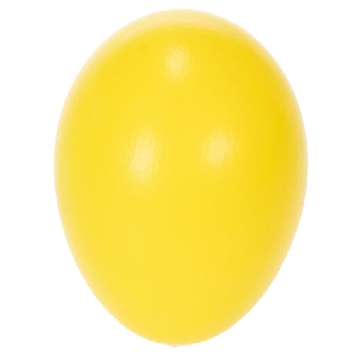 Itens Decoração de Páscoa com ovos de ganso verdadeiros para um ambiente com tema de primavera, 7 cm, 10 unidades.