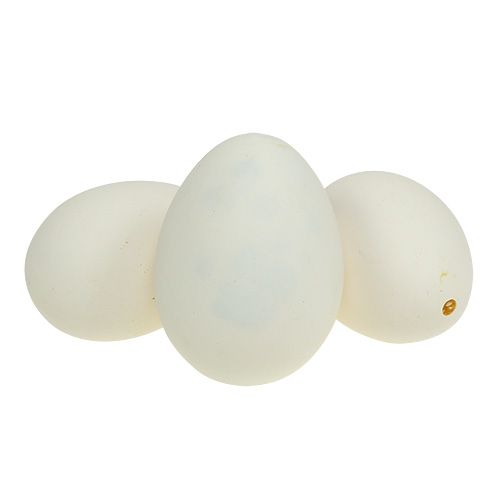 Itens Ovos de ganso 8cm 10 unidades