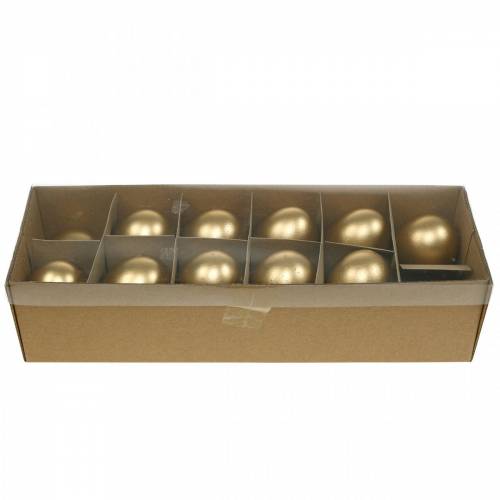 Itens Ovos de ganso dourados ovos estourados decoração de páscoa 10 peças