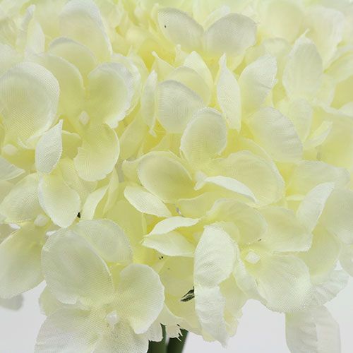 Itens Hortênsia ramo de flores artificiais brancas L27cm