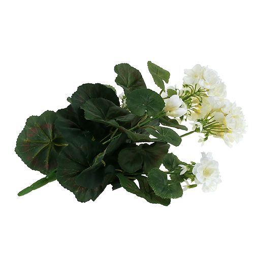 Itens Arbusto de gerânio branco 38cm