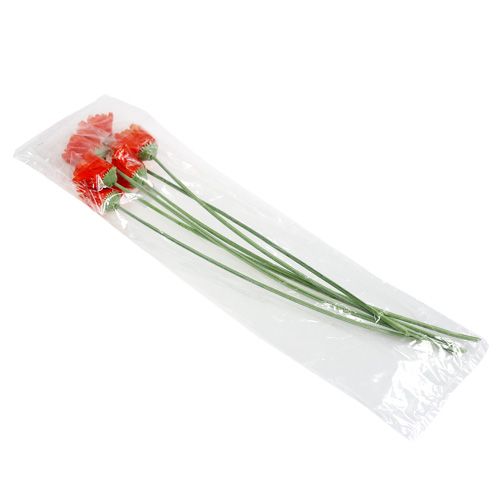 Floristik24 Gérbera Laranja Ø10cm C55cm 6pcs