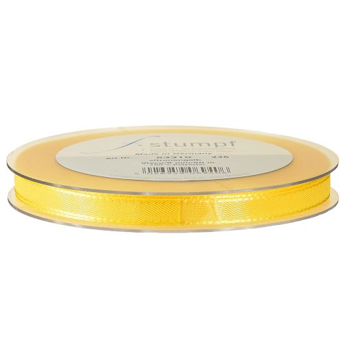 Itens Fita para presente e decoração 10mm x 50m amarelo