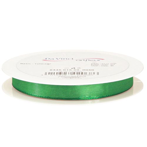 Itens Fita para presente e decoração 15mm x 50m verde escuro