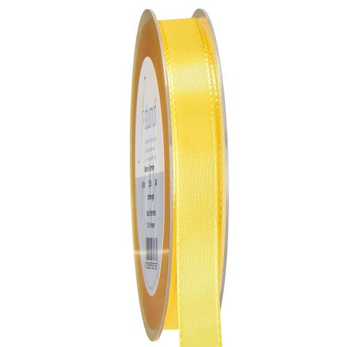 Fita para presente e decoração 15mm x 50m amarelo