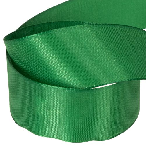 Itens Fita para presentes e decoração, 40 mm x 50 m, verde escuro