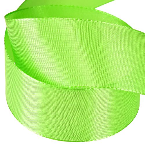 Itens Fita para presente e decoração 40mm x 50m verde claro
