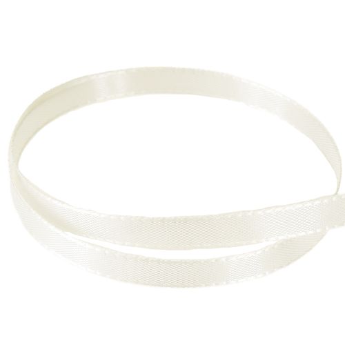Itens Fita para presente e decoração creme 8mm 50m
