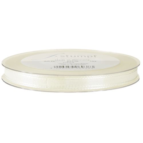Itens Fita para presente e decoração creme 8mm 50m
