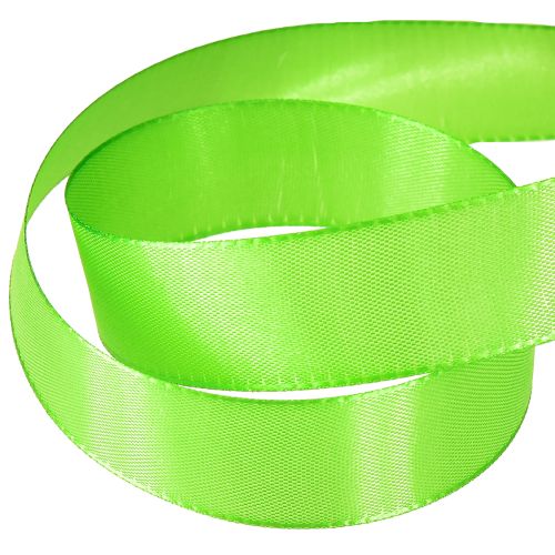 Itens Fita para presente e decoração verde claro 25mm 50m