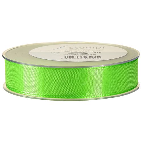 Itens Fita para presente e decoração verde claro 25mm 50m