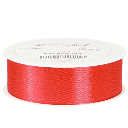 Itens Fita de presente e fita decorativa fita de poliéster vermelha 40mm 50m