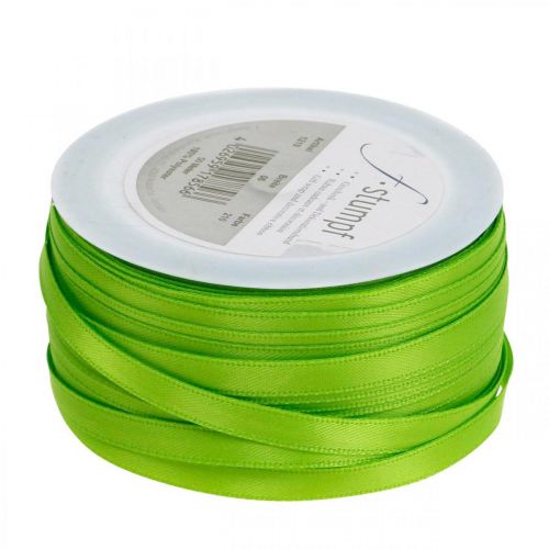 Itens Fita decorativa fita presente fita verde claro 6mm 50m