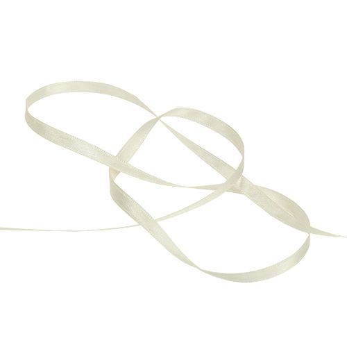 Itens Fita de presente fita decorativa tafetá creme 6mm x 50m