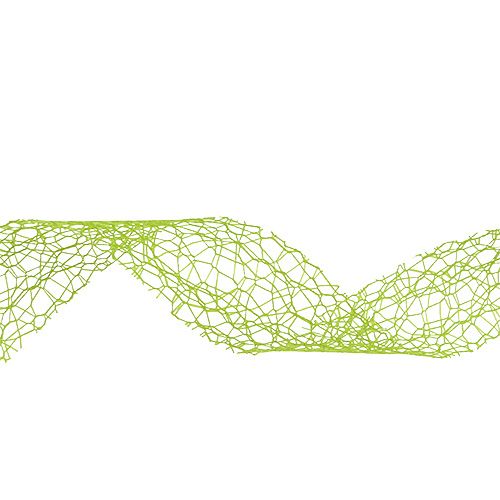 Floristik24 Fita para presente em verde 3cm 10m