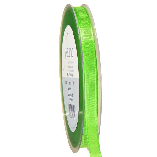 Itens Fita de presente verde claro 8mm 50m