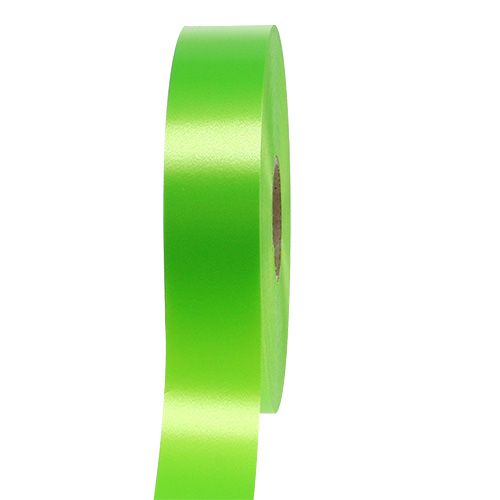 Fita para presente verde limão 30mm 100m