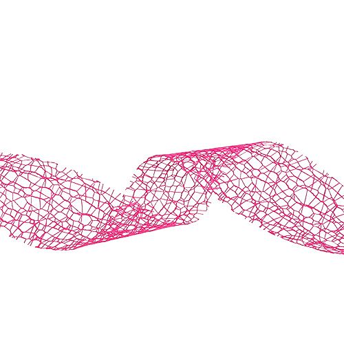 Floristik24 Fita para presente em rosa 3cm, 10m